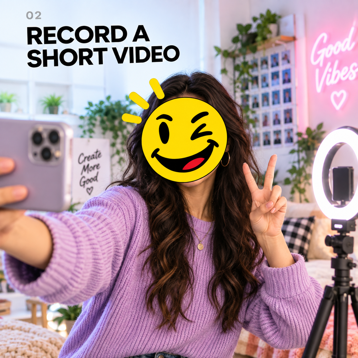 Record a short video